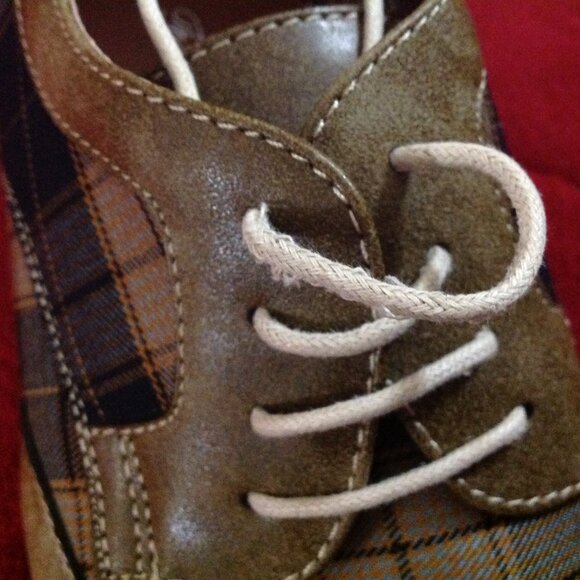 Ferro Aldo Julian Plaid Wingtip Dress Shoes Size 9 ½ M New Never W - Picture 12 of 12